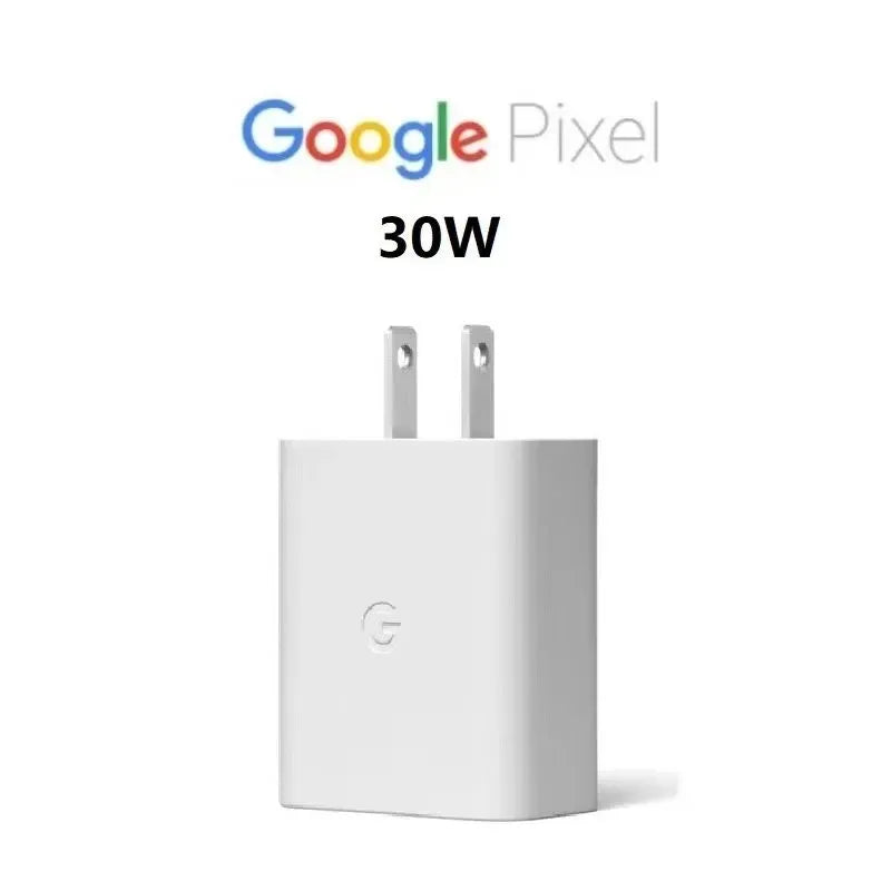 Google Pixel 30w Charger – Fast and Efficient Charging for Pixel Smartphones – USB-C Connectivity