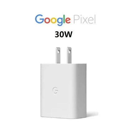 Google Pixel 30w Charger – Fast and Efficient Charging for Pixel Smartphones – USB-C Connectivity
