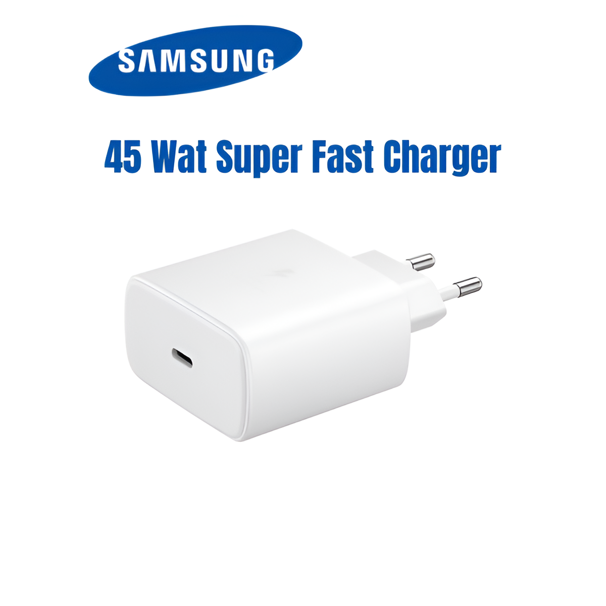 Samaung Original 45W PD Adapter, USB-C with super fast Charging