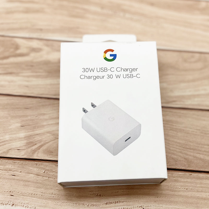 Google Pixel 30w Charger – Fast and Efficient Charging for Pixel Smartphones – USB-C Connectivity
